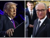 Trump and Wlodzimierz Czarzasty