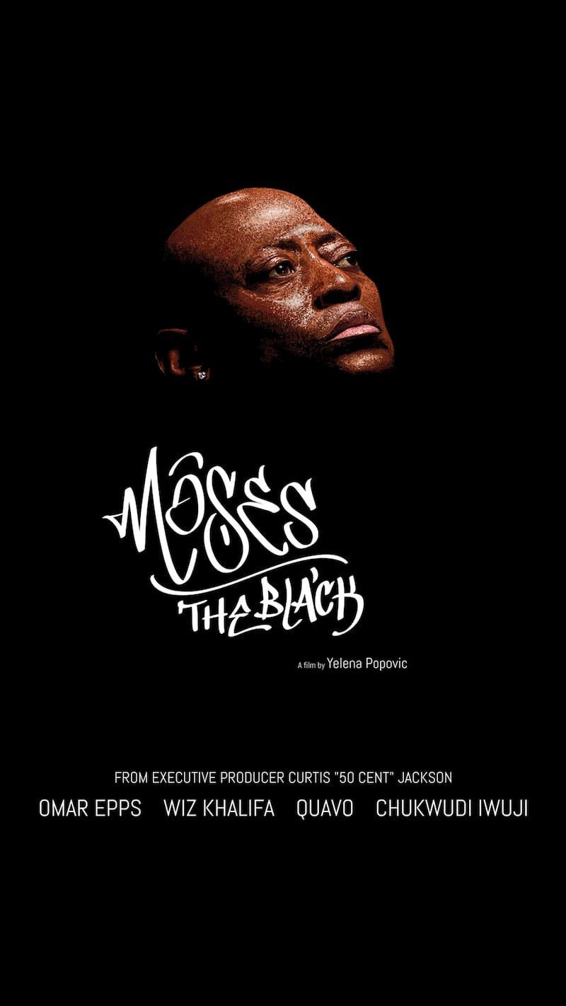 A poster for ‘Moses the Black.’