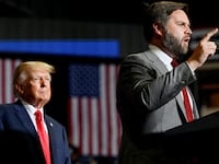 Former President Donald Trump and J.D. Vance