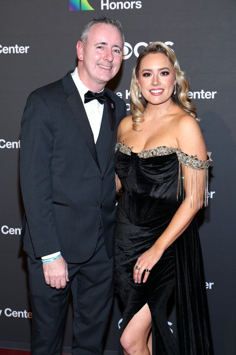 Congressman Brian Fitzpatrick and Jacqui Heinrich in 2023.