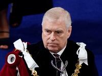 Andrew at the coronation of King Charles III