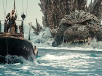 A scene from Godzilla Minus One.