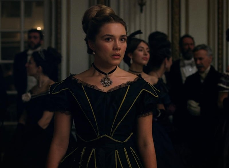 Actress Florence Pugh received an Oscar nomination for her role in the 2019 film "Little Women."