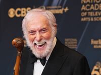 LOS ANGELES, CALIFORNIA - JUNE 07: Dick Van Dyke, winner, poses at the 51st annual Daytime Emmys Awards at The Westin Bonaventure Hotel & Suites, Los Angeles on June 07, 2024 in Los Angeles, California. (Photo by Rodin Eckenroth/Getty Images)