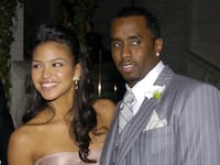 Cassie Ventura and Sean Combs are pictured at the New York Public Library for the 2006 CFDA Fashion Awards on June 5, 2006. (Richard Corkery / New York Daily News via Getty Images)