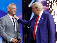 Robert F. Kennedy Jr. and Donald Trump.