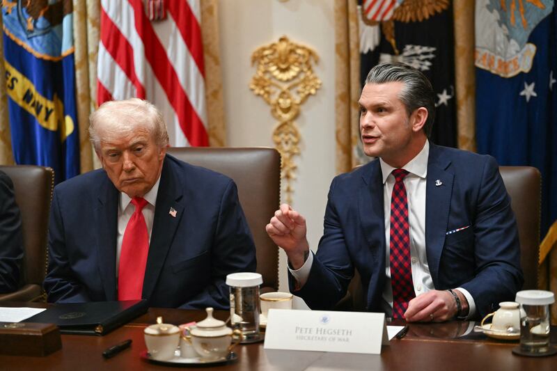 Trump cabinet meeting