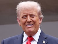 U.S. President Donald Trump and granddaughter Arabella Kushner attend the Men's Singles Final match between Jannik Sinner of Italy and Carlos Alcaraz of Spain on Day Fifteen of the 2025 US Open at USTA Billie Jean King National Tennis Center on September 07, 2025 in New York City.
