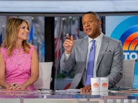 TODAY -- Pictured: Savannah Guthrie and Craig Melvin on Monday, March 24, 2025.