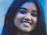 Sudiksha Chowdary Konanki, 20, an University of Pittsburgh student who went missing while on spring break in Dominican Republic, is seen in this undated handout obtained by Reuters on March 13, 2025.