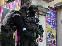 Fighters of Wagner private mercenary group