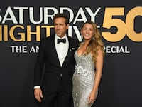 SNL50: THE RED CARPET -- Pictured: (l-r) Ryan Reynolds and Blake Lively on Sunday, February 16, 2025 -- (Photo by NBC/Noam Galai/NBC via Getty Images)