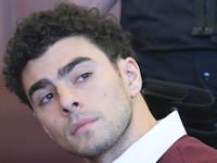 NEW YORK, NEW YORK - DECEMBER 23: Luigi Mangione appears for his arraignment at Manhattan Criminal Court on December 23, 2024 in New York City. Mangione, 26, was arraigned on state murder charges in the killing of UnitedHealthcare CEO Brian Thompson on a Manhattan street on December 4. (Photo by Curtis Means-Pool/Getty Images)