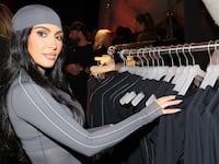 NEW YORK, NEW YORK - SEPTEMBER 24: Kim Kardashian attends the NikeSKIMS Launch Event at Nike House of Innovation on September 24, 2025 in New York City. (Photo by Kevin Mazur/Getty Images for SKIMS)