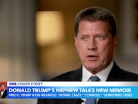 Fred Trump III speaks in an interview with ABC’s ”Good Morning America.”