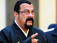 U.S. actor Steven Seagal arrives for the inauguration ceremony of Russian President Vladimir Putin for his next six-year term in office, at the Kremlin in Moscow, Russia, May 7, 2024.