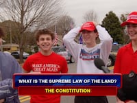 Trump fans appear on Jimmy Kimmel