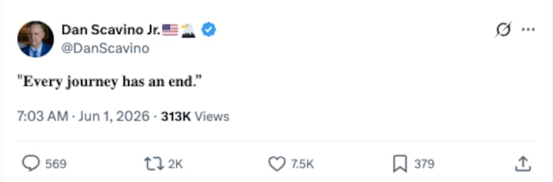 Dan Scavino/X