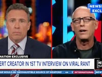 “Dilbert” creator Scott Adams talks to NewsNation’s Chris Cuomo.
