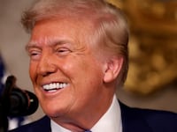 PALM BEACH, FLORIDA - FEBRUARY 18:: U.S. President Donald Trump delivers remarks after signing an executive order on expanding access to IVF at his Mar-a-Lago resort on February 18, 2025 in Palm Beach, Florida. Later today, Fox News will air a joint interview between President Trump and Tesla and SpaceX CEO Elon Musk. (Photo by Joe Raedle/Getty Images)