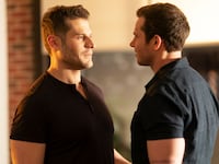 A photo including Louis Ferrigno Jr. and Oliver Stark in the series 911 on ABC