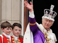 Charles was crowned king on May 6