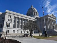 Missouri State Capitol building in Jefferson City.