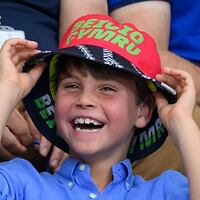 Prince George of Wales and Prince Louis of Wales attend the track Cycling during the 2026 Commonwealth Games at the Sir Chris Hoy Velodrome on Aug. 1, 2026, in Glasgow, Scotland. (Photo by Karwai Tang/WireImage)