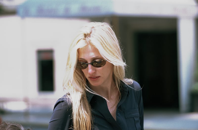 Carolyn Bessette Kennedy on Madison Avenue. New York, US.