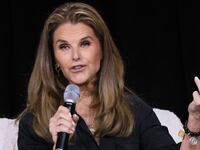 Maria Shriver is seen on stage during the Natural Products Expo West 2025 held at the Anaheim Convention Center on March 5, 2025 in Anaheim, California.