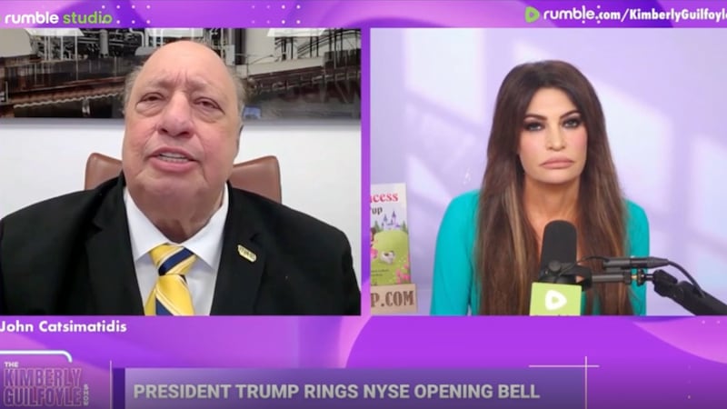 Kimberly Guilfoyle and John Catsimatidis
