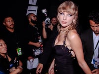 Taylor Swift attends the 2023 MTV Video Music Awards at Prudential Center on September 12, 2023 in Newark, New Jersey.