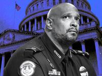 A photo illustration of Capitol Police officer Harry Dunn.