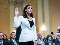 Cassidy Hutchinson talks about her time at the Trump White House in her new memoir, "Enough."