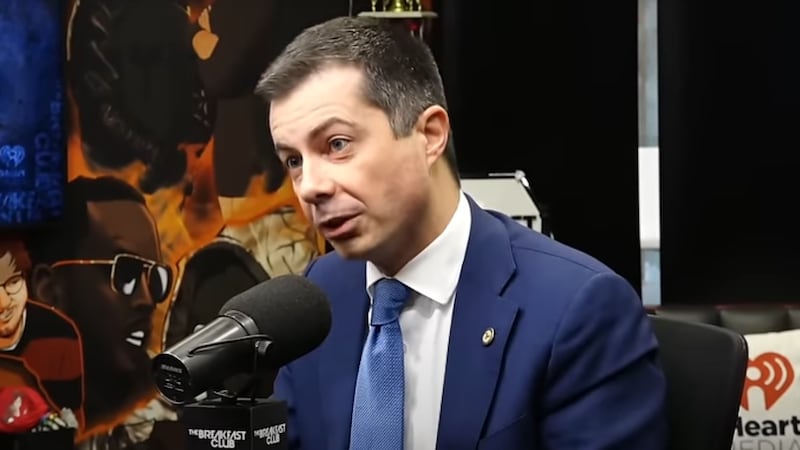 Transportation Secretary Pete Buttigieg doesn't think UFO's are flying over New Jersey.