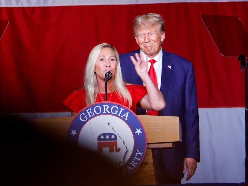 Despite her friendship with the president, Greene has recently been critical of Trump's foreign policy and his handling of the Jeffrey Epstein files