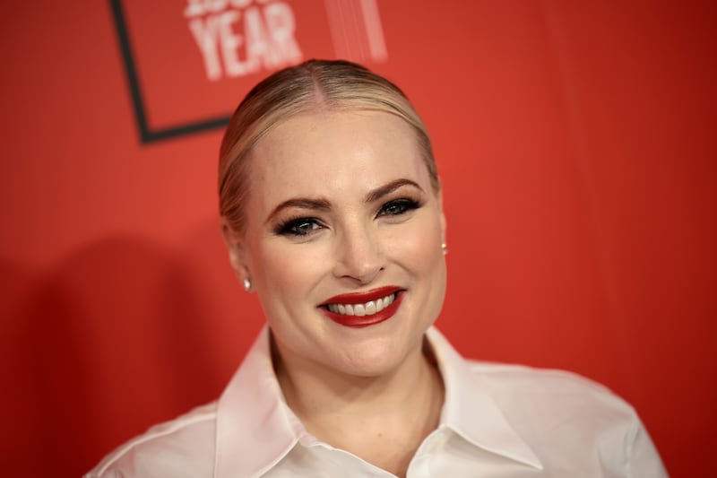 Meghan McCain reveals that she is pregnant during an interview with Second Lady Usha Vance.