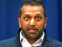 FBI Director Kash Patel in New York City on October 23, 2025.