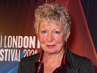 Jo Bacon attends UK Premiere of "She Will" at the London Film Festival on October 16, 2021.