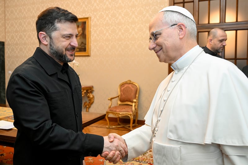 Pope Leo XIV and Ukrainian President Volodymyr Zelenskyy spoke five days before Melania Trump announced her role in a city-confined ceasefire agreement without mentioning the pope.