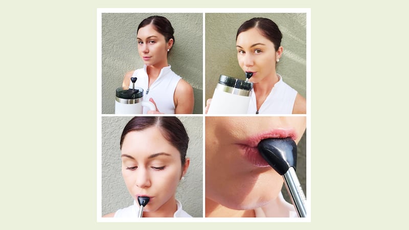 This “Anti-Aging” Straw Is Designed to Reduce Mouth Wrinkles for the Looker
