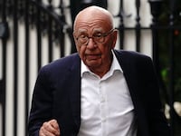 Rupert Murdoch at his annual party at Spencer House, St James' Place in London. Picture date: Thursday June 22, 2023.