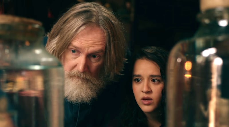 Pearce Quigley and Lauren Patel in Small Prophets.