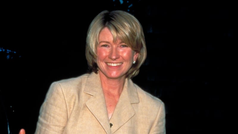 Martha Stewart & her daughter Alexis at an event.