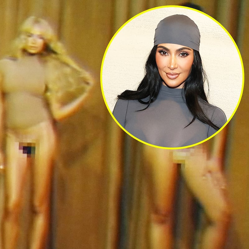 SKIMS new campaign for the Faux Hair Micro String Thong.