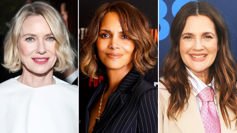 Naomi Watts, Halley Berry, and Drew Barrymore.
