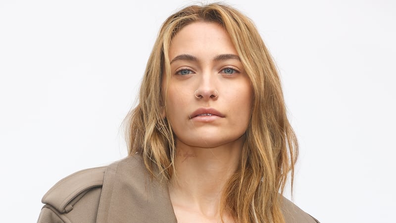 Paris Jackson attends the Stella McCartney Paris Womenswear Spring-Summer 2025 show as part of Paris Fashion Week on September 30, 2024 in Paris, France.