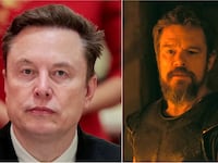 Elon Musk and Matt Damon