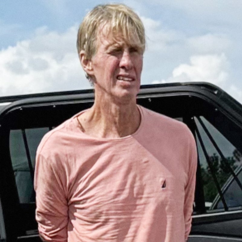 Ryan Wesley Routh following his arrest in Martin County, Florida, on Sept. 15, 2024.