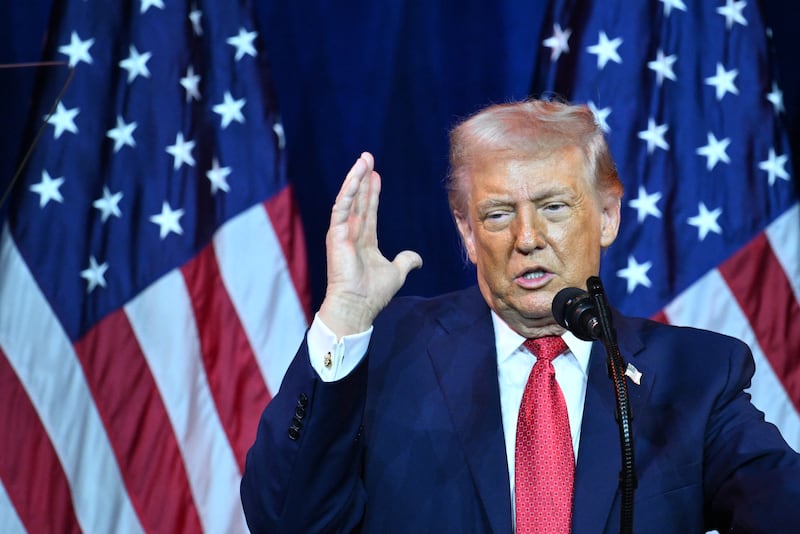Trump pink